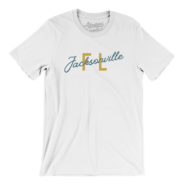 Jacksonville Fl Overprinted Men/Unisex T-Shirt-Allegiant Goods Co. Vintage Sports Apparel