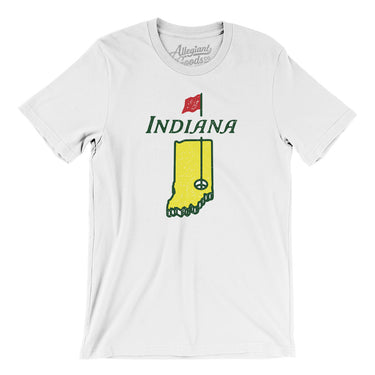 Indiana Golf Men/Unisex T-Shirt-Allegiant Goods Co. Vintage Sports Apparel