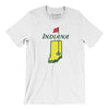 Indiana Golf Men/Unisex T-Shirt-White-Allegiant Goods Co. Vintage Sports Apparel