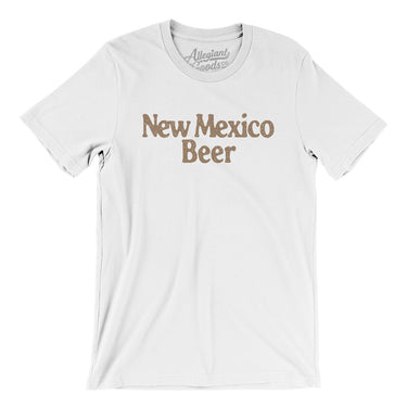 New Mexico Beer Men/Unisex T-Shirt-White-Allegiant Goods Co. Vintage Sports Apparel