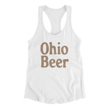 Ohio Beer Women's Racerback Tank-Allegiant Goods Co. Vintage Sports Apparel