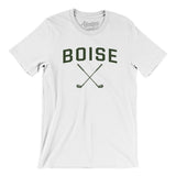 Boise Golf Men/Unisex T-Shirt-White-Allegiant Goods Co. Vintage Sports Apparel