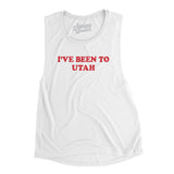I've Been To Utah Women's Flowey Scoopneck Muscle Tank-Allegiant Goods Co. Vintage Sports Apparel