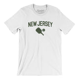 New Jersey Pickleball Men/Unisex T-Shirt-White-Allegiant Goods Co. Vintage Sports Apparel