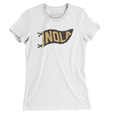 Nola Pennant Women's T-Shirt-Allegiant Goods Co. Vintage Sports Apparel