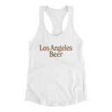 Los Angeles Beer Women's Racerback Tank-Allegiant Goods Co. Vintage Sports Apparel