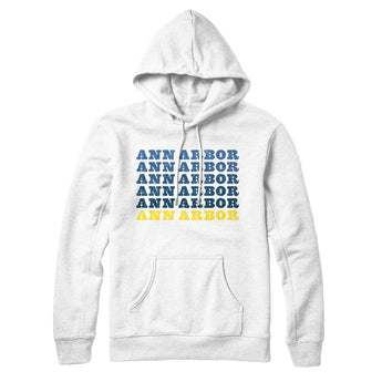 Ann Arbor Repeat Hoodie-Allegiant Goods Co. Vintage Sports Apparel