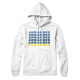 Ann Arbor Repeat Hoodie-Allegiant Goods Co. Vintage Sports Apparel