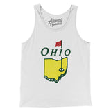 Ohio Golf Men/Unisex Tank Top-White-Allegiant Goods Co. Vintage Sports Apparel