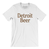 Detroit Beer Men/Unisex T-Shirt-White-Allegiant Goods Co. Vintage Sports Apparel