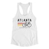 Atlanta Cycling Women's Racerback Tank-White-Allegiant Goods Co. Vintage Sports Apparel