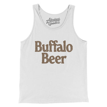 Buffalo Beer Men/Unisex Tank Top-Allegiant Goods Co. Vintage Sports Apparel