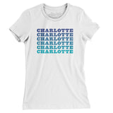 Charlotte Repeat Women's T-Shirt-Allegiant Goods Co. Vintage Sports Apparel