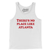 There's No Place Like Atlanta Men/Unisex Tank Top-White-Allegiant Goods Co. Vintage Sports Apparel