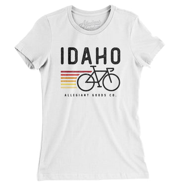Idaho Cycling Women's T-Shirt-Allegiant Goods Co. Vintage Sports Apparel
