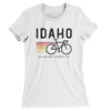Idaho Cycling Women's T-Shirt-White-Allegiant Goods Co. Vintage Sports Apparel