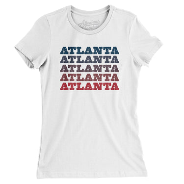 Atlanta Repeat Women's T-Shirt-Allegiant Goods Co. Vintage Sports Apparel