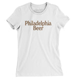 Philadelphia Beer Women's T-Shirt-White-Allegiant Goods Co. Vintage Sports Apparel