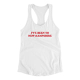 I've Been To New Hampshire Women's Racerback Tank-Allegiant Goods Co. Vintage Sports Apparel