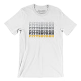 Pittsburgh Repeat Men/Unisex T-Shirt-White-Allegiant Goods Co. Vintage Sports Apparel