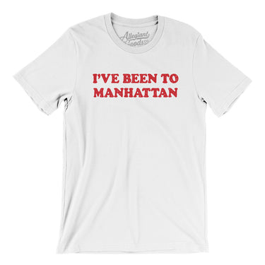 I've Been To Manhattan Men/Unisex T-Shirt-Allegiant Goods Co. Vintage Sports Apparel
