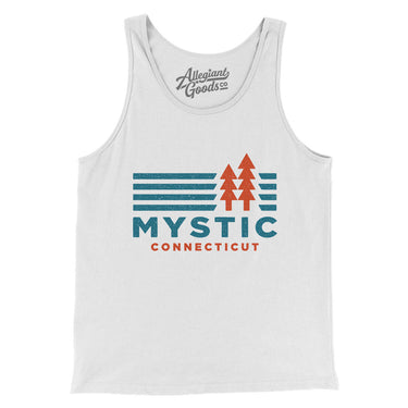 Mystic Connecticut in White Color