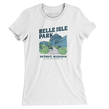 Belle Isle Park Women's T-Shirt-Allegiant Goods Co. Vintage Sports Apparel
