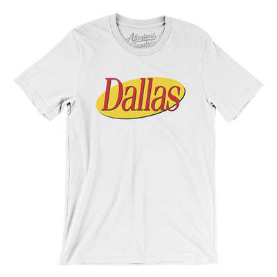 Dallas Seinfeld Men/Unisex T-Shirt-White-Allegiant Goods Co. Vintage Sports Apparel