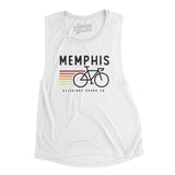 Memphis Cycling Women's Flowey Scoopneck Muscle Tank-Allegiant Goods Co. Vintage Sports Apparel