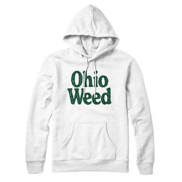 Ohio Weed Hoodie-Allegiant Goods Co. Vintage Sports Apparel