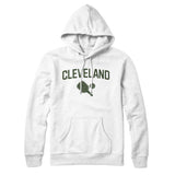 Cleveland Pickleball Hoodie-White-Allegiant Goods Co. Vintage Sports Apparel