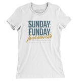 Sunday Funday Jacksonville Women's T-Shirt-Allegiant Goods Co. Vintage Sports Apparel