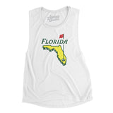 Florida Golf Women's Flowey Scoopneck Muscle Tank-Allegiant Goods Co. Vintage Sports Apparel