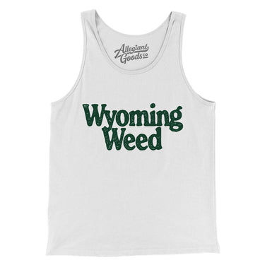 Wyoming Weed Men/Unisex Tank Top-Allegiant Goods Co. Vintage Sports Apparel