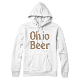 Ohio Beer Hoodie-Allegiant Goods Co. Vintage Sports Apparel