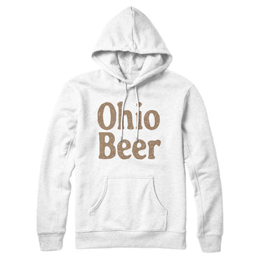 Ohio Beer Hoodie-Allegiant Goods Co. Vintage Sports Apparel