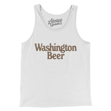 Washington Beer Men/Unisex Tank Top-Allegiant Goods Co. Vintage Sports Apparel