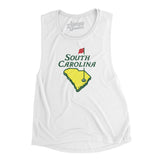 South Carolina Golf Women's Flowey Scoopneck Muscle Tank-Allegiant Goods Co. Vintage Sports Apparel