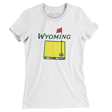 Wyoming Golf Women's T-Shirt-Allegiant Goods Co. Vintage Sports Apparel