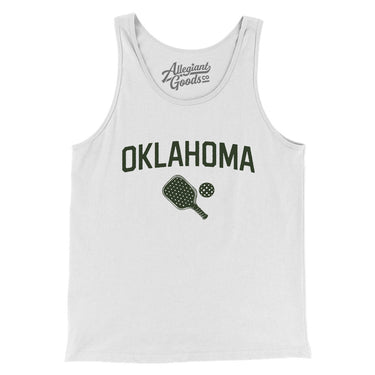 Oklahoma Pickleball in White Color