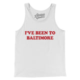 I've Been To Baltimore Men/Unisex Tank Top-Allegiant Goods Co. Vintage Sports Apparel