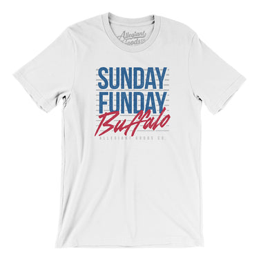 Sunday Funday Buffalo Men/Unisex T-Shirt-Allegiant Goods Co. Vintage Sports Apparel