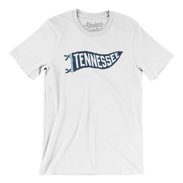 Tennessee Pennant Men/Unisex T-Shirt-Allegiant Goods Co. Vintage Sports Apparel