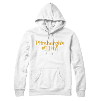 Pittsburgh's Number 1 Fan Hoodie-Allegiant Goods Co. Vintage Sports Apparel