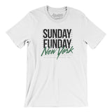 Sunday Funday New York Men/Unisex T-Shirt-Allegiant Goods Co. Vintage Sports Apparel