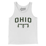Ohio Cycling Men/Unisex Tank Top-White-Allegiant Goods Co. Vintage Sports Apparel