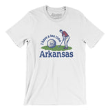 I Have A Tee Time In Arkansas Men/Unisex T-Shirt-White-Allegiant Goods Co. Vintage Sports Apparel