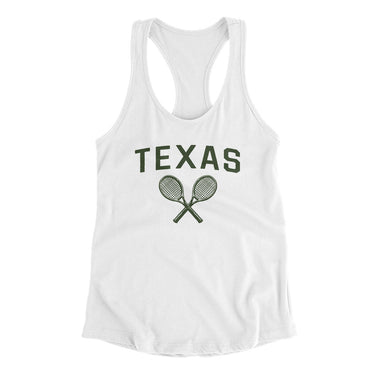Texas Tennis in White Color