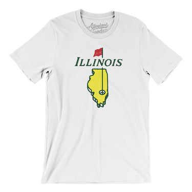 Illinois Golf Men/Unisex T-Shirt-Allegiant Goods Co. Vintage Sports Apparel