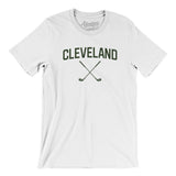 Cleveland Golf Men/Unisex T-Shirt-White-Allegiant Goods Co. Vintage Sports Apparel